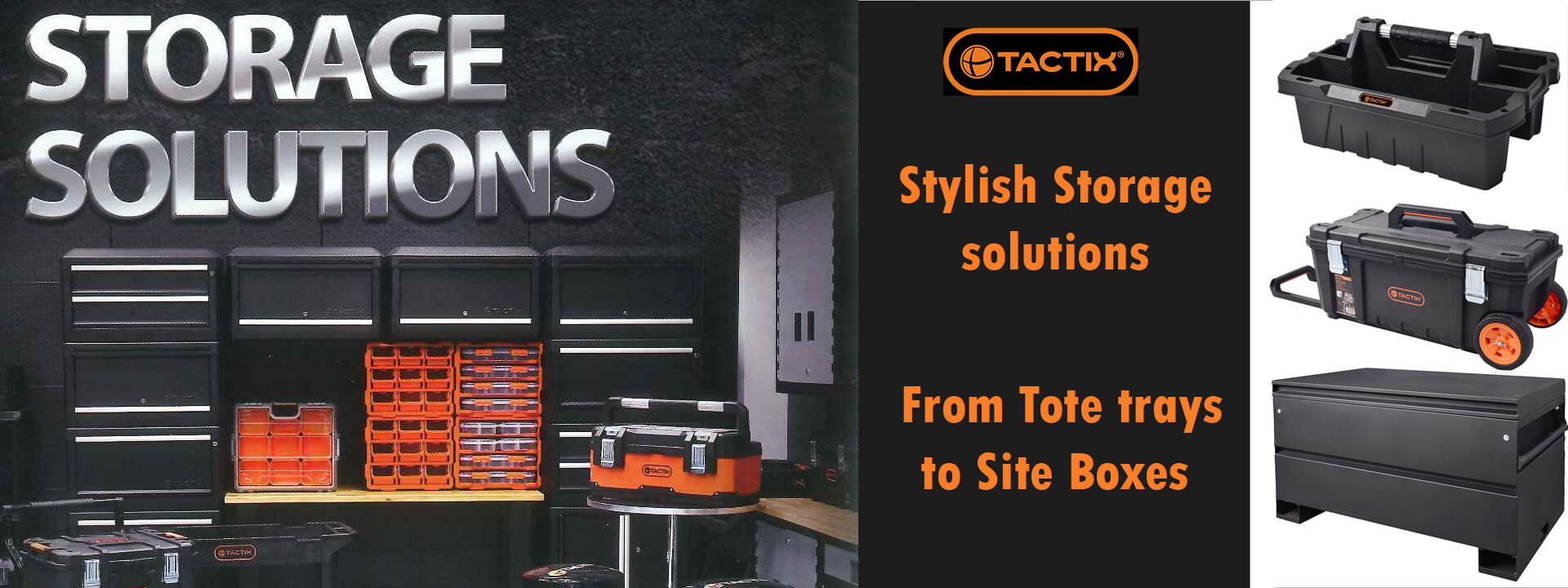 Tactix Tools - Tool Storage for all